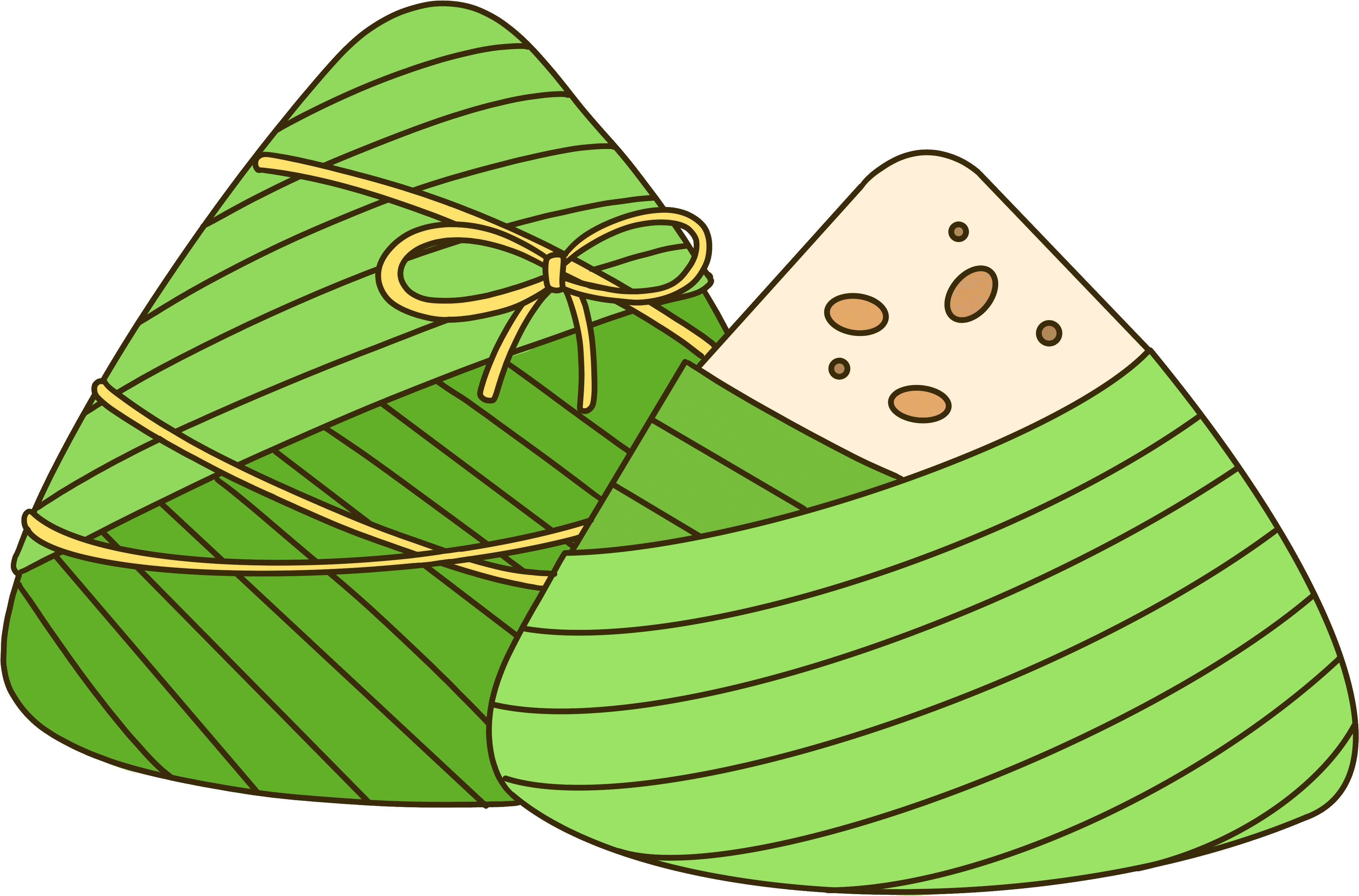 Delicious zongzi for the Dragon Boat Festival